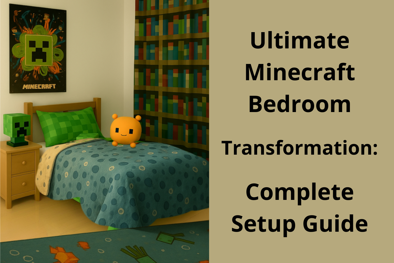 Read more about the article Transform Your Child’s Room into a Minecraft Paradise!