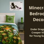 Minecraft Bedroom Decor: Ender Dragon & Creeper Vibes for Young Gamers