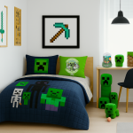 Minecraft Bedroom Decor: Pixel Paradise for Young Gamers