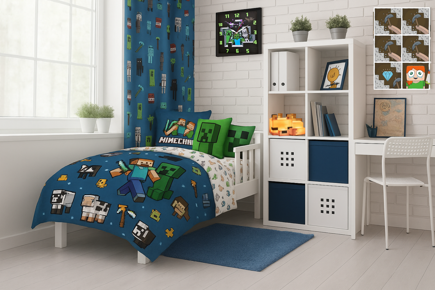 Read more about the article Minecraft Bedroom Decor: Create the Ultimate Gaming Paradise for Kids