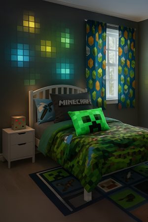 Minecraft Bedroom Decor: Pixel-Perfect Inspiration for Young Gamers 4