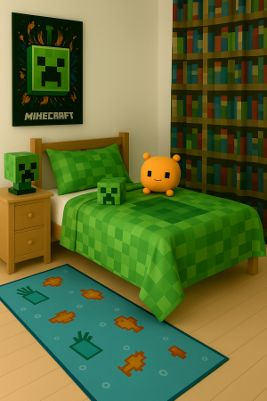 Transform Your Child's Room into a Minecraft Paradise! 3