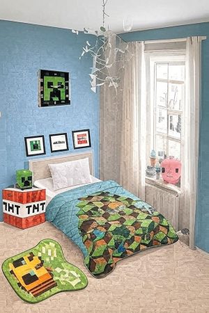 Turn Your Kid’s Room into a Bright Minecraft Sanctuary! 3