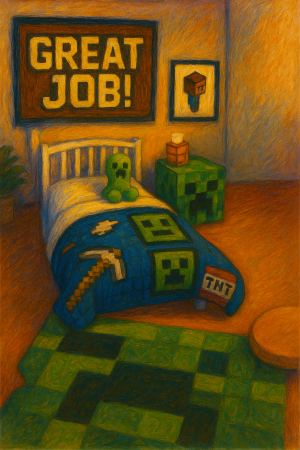 Every Kid’s Dream: How to Create the Ultimate Minecraft Bedroom 2