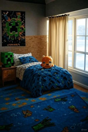 Transform Your Child's Room into a Minecraft Paradise! 5